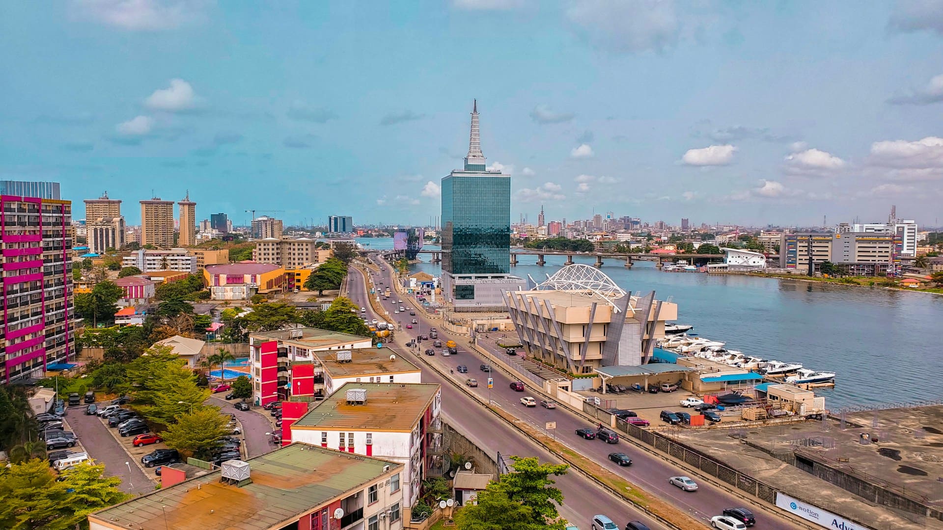 Lagos skyline - Luxury real estate in Nigeria